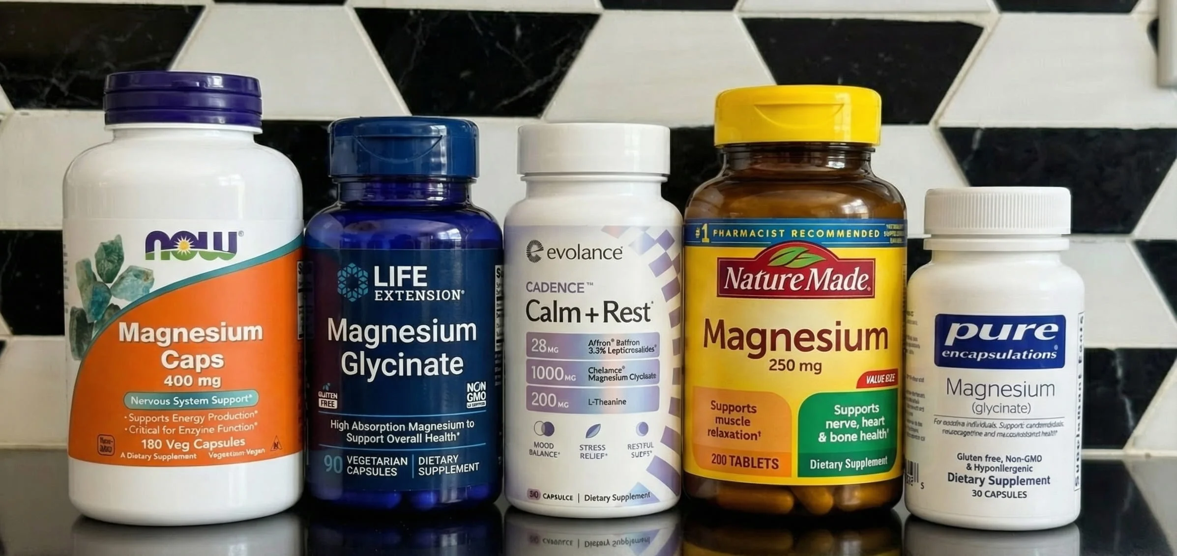 Top 5 Magnesium Supplements 2026 lineup